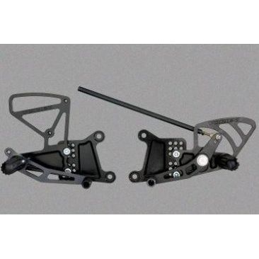 Reposapiés trasero VORTEX - Negro - Yamaha YZF-R1 '04-'06