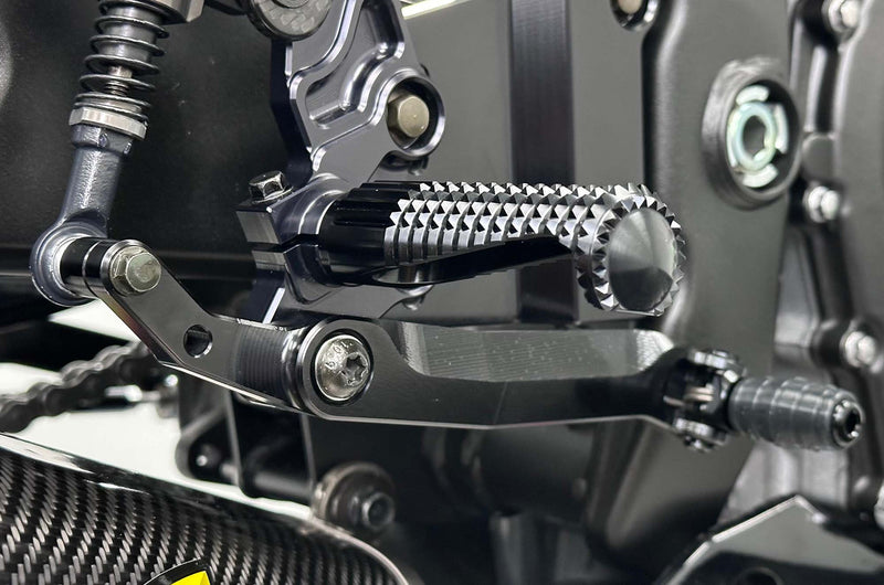 Graves Kawisaki '23 -'26 ZX-4RR / ZX-4R Brake Lever Upgrade for Galespeed Rear Master