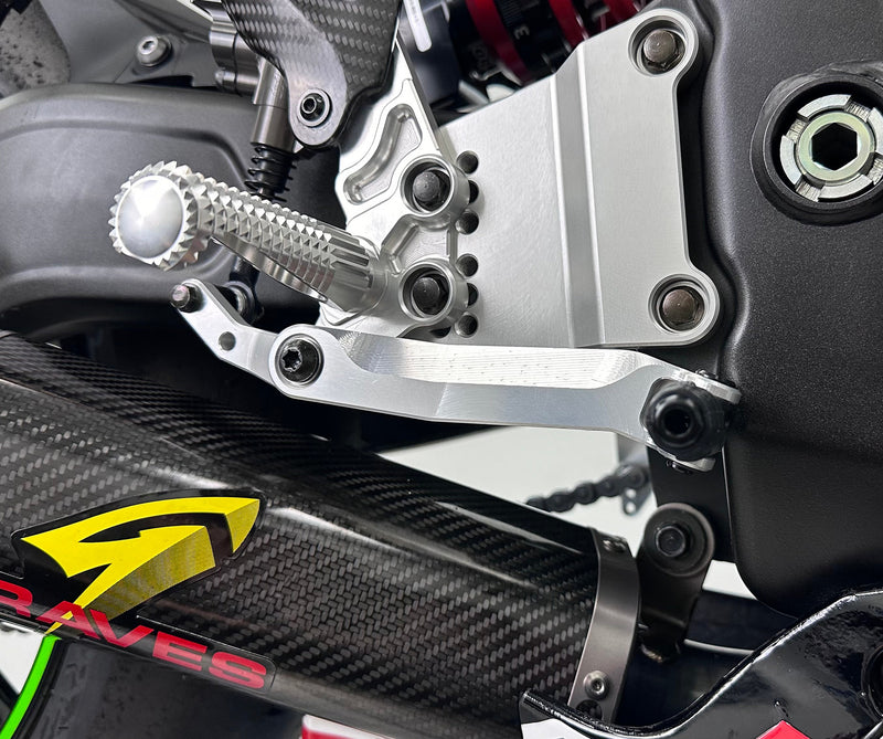 Graves Kawisaki '23 -'26 ZX-4RR / ZX-4R Brake Lever Upgrade for Galespeed Rear Master