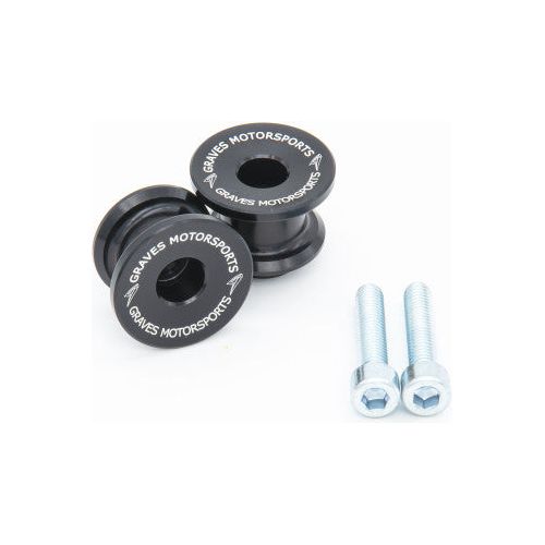 Graves 6mm Swingarm Spools (SEE FITMENT BELOW)