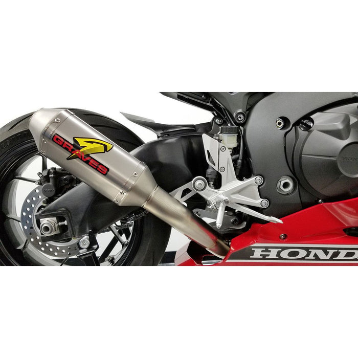 Escape deslizante Cat Back de Graves para Honda CBR1000RR '17-'23