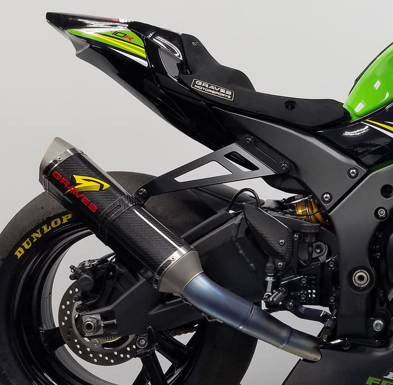 Graves '16-'25 Kawasaki  ZX-10R / ZX-10RR WORKS2 Carbon Full Exhaust System