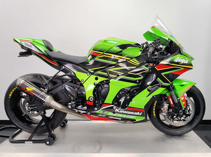 Graves Motorsports '16-'25 Kawasaki WORKS ZX10R LINK Full Exhaust System