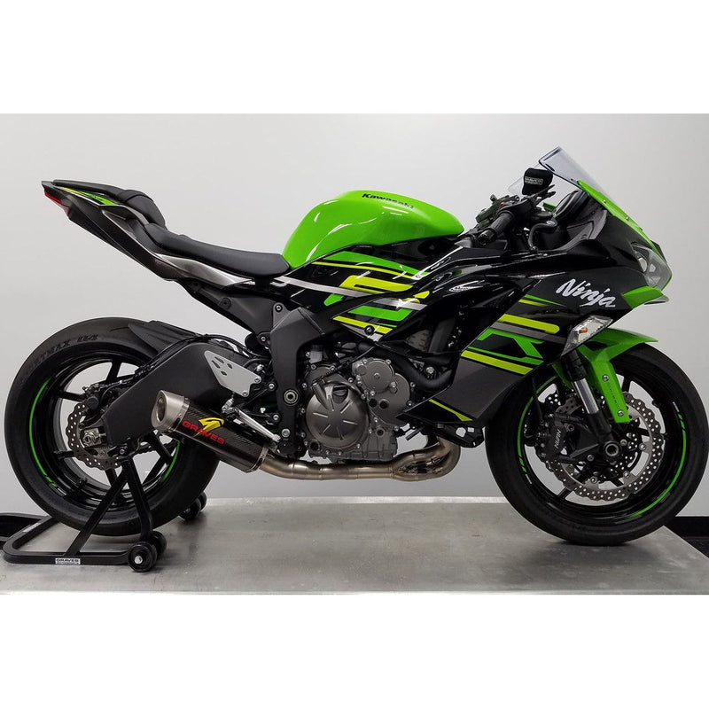 Graves '09-'24 Kawasaki ZX-6R Full LINK Titanium / Carbon WORKS Exhaust