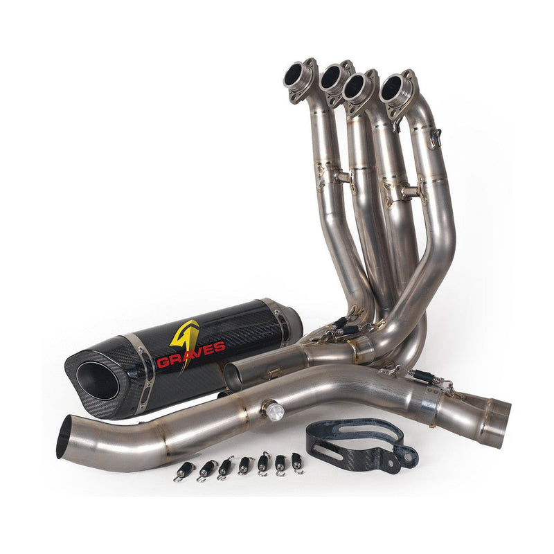 Graves Motorsports '16-'25 Kawasaki WORKS ZX10R LINK Full Exhaust System