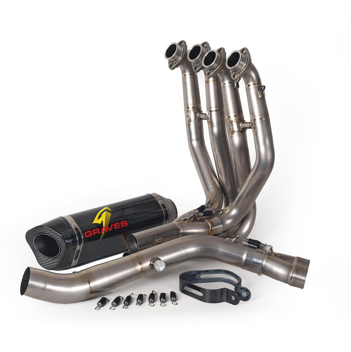 Graves Motorsports '16-'20 Kawasaki WORKS ZX10R LINK Full Exhaust System