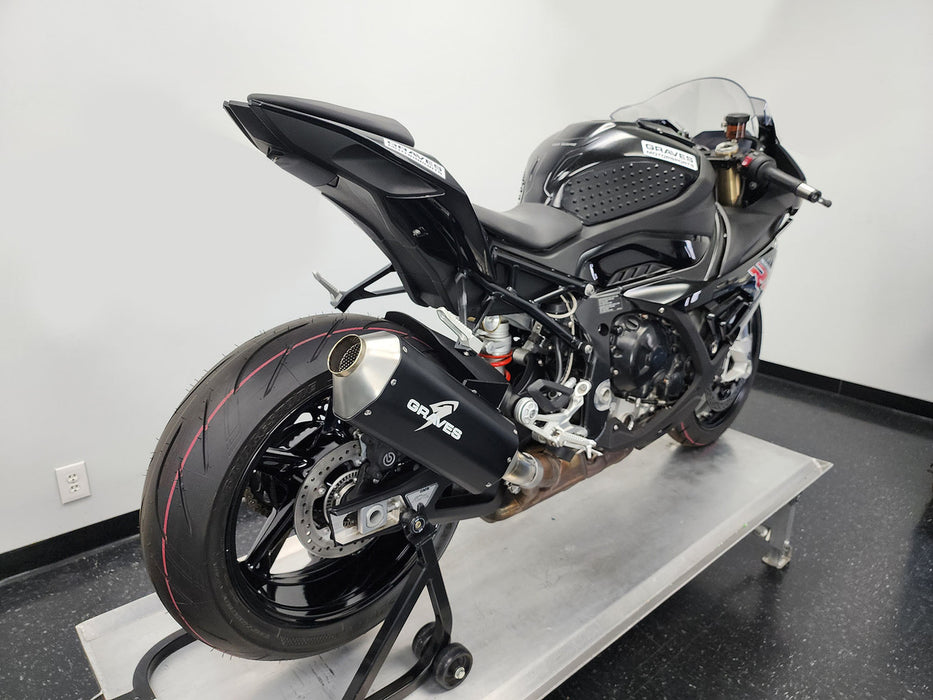 Graves Stainless Cat-Back Exhaust System'19-'24 BMW S1000RR