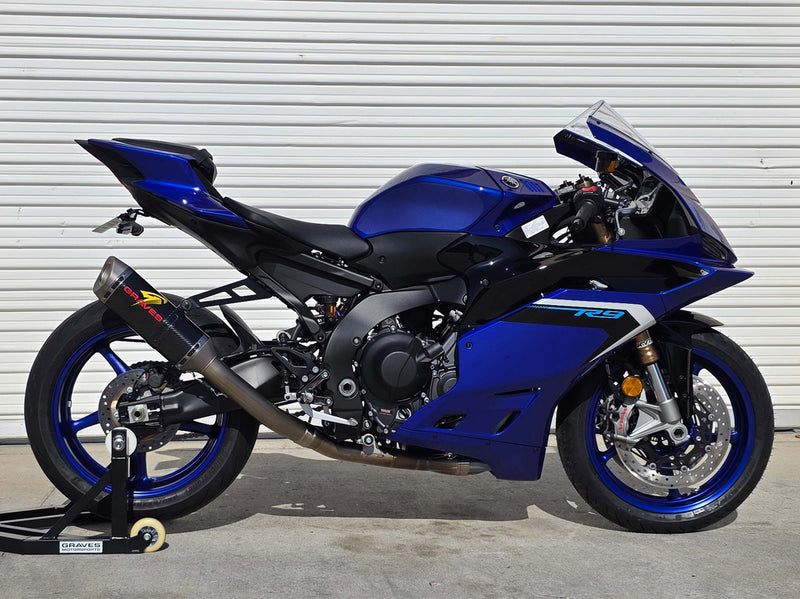 Graves '25 -'26 Yamaha R9 Titanium WORKS Exhaust - Carbon Silencer