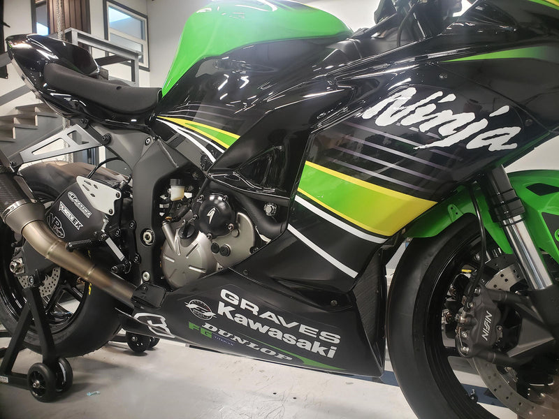 Graves Motorsports'19-'25 Kawasaki ZX-6R Right Engine Cover