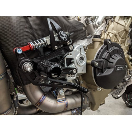 EVOL Ducati V4R Pro Superbike Rearsets Kit '18-'21