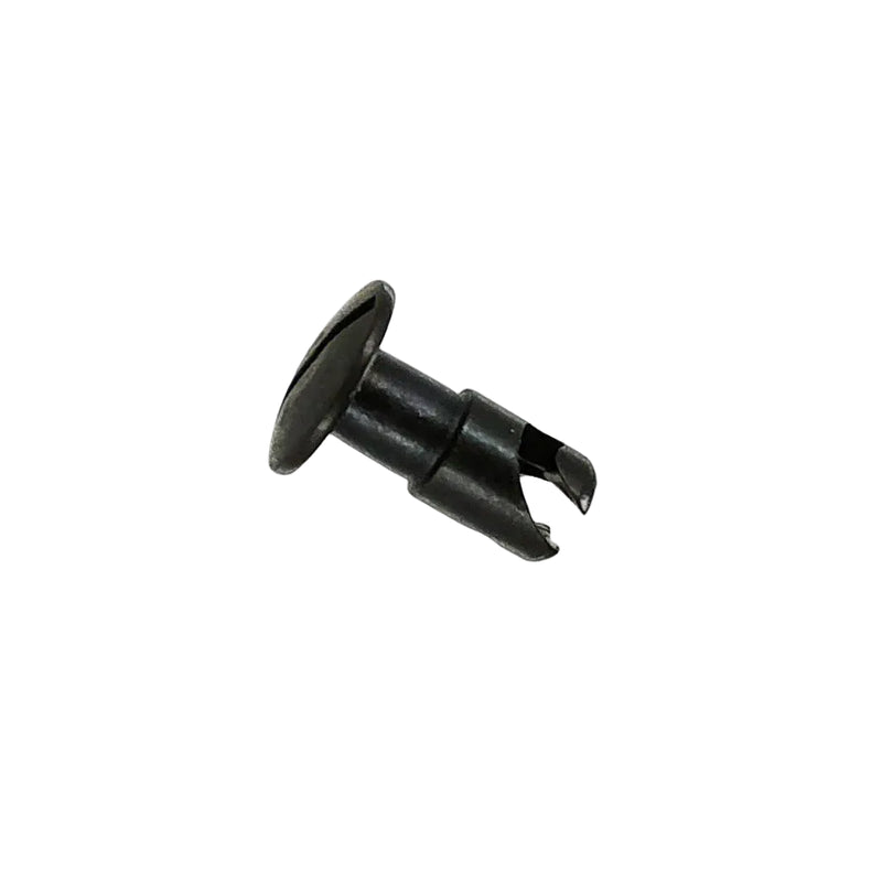 DZUS PRO (D4) 6pc: Fiberglass Bodywork,  Slot Head, S-Spring, Clip-On, Black