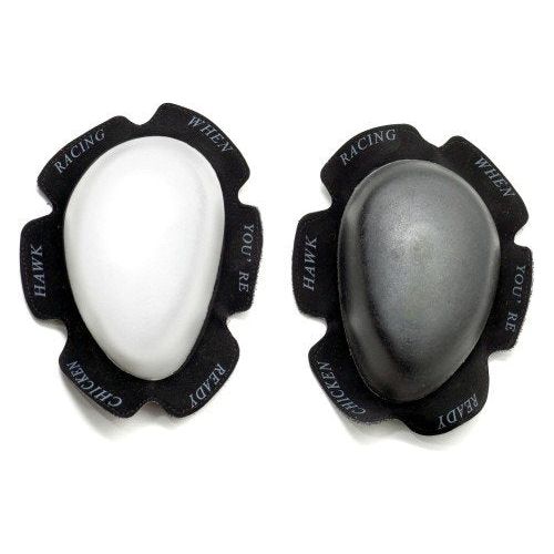 Deslizadores de rodilla CHICKEN HAWK RACING - Blanco KS09-WHT