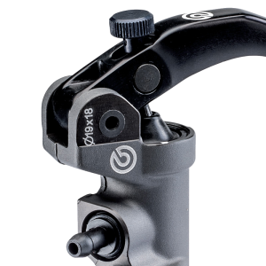 Cilindro maestro Brembo MKIIGP 19x18 palanca plegable radial (delantero) 