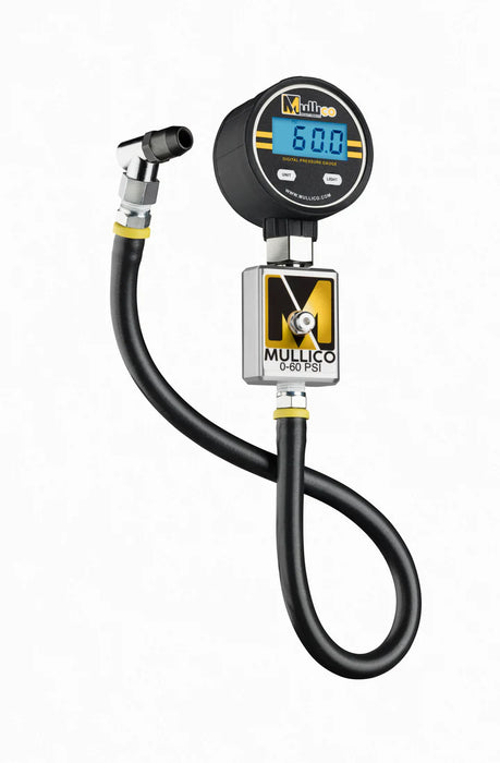 MULLICO PROFESSIONAL DIGITAL TIRE PRESSURE GAUGE V2 - 0-60PSI