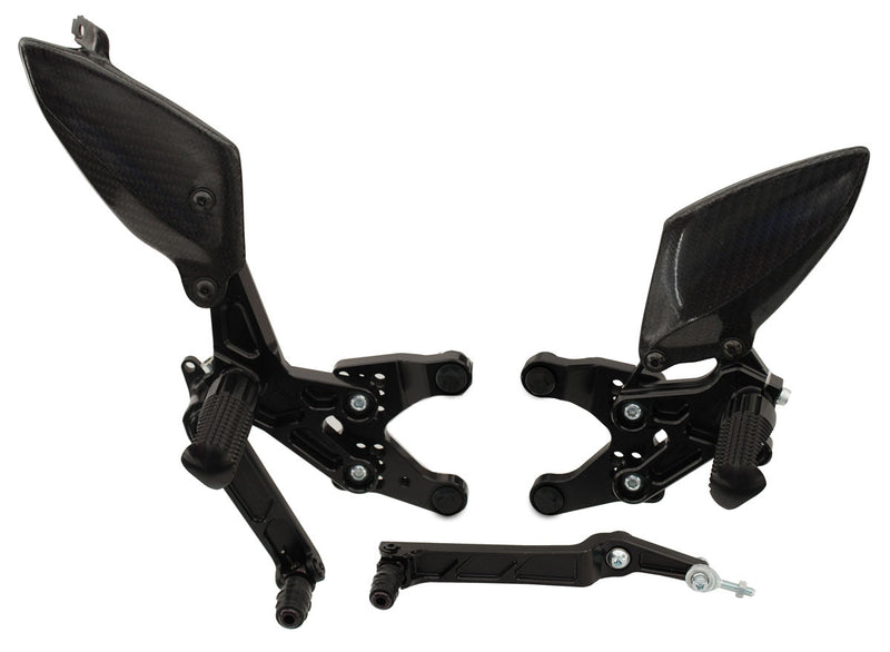 Graves Motorsports '09 -'14 Yamaha R1 Adjustable Rearsets