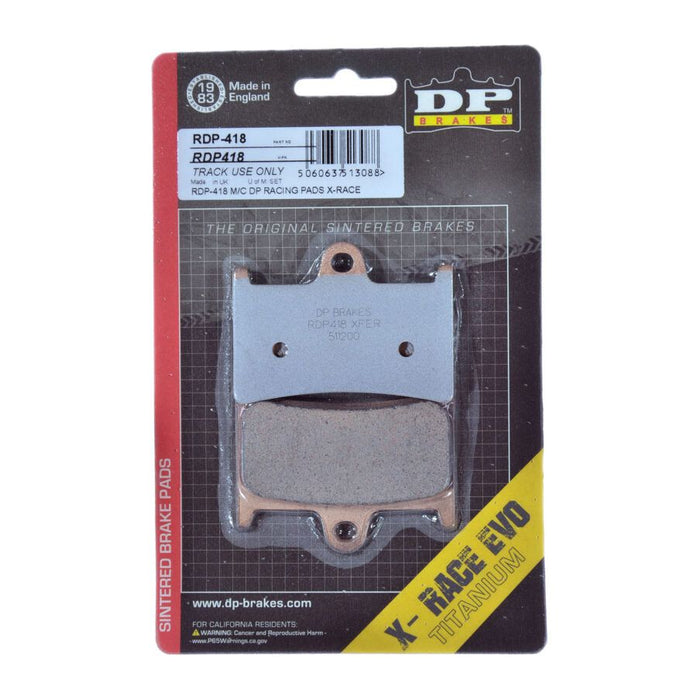 DP BRAKES RDP Racing Brake Pads - '97-'23 Yamaha R1 / R6/ MT07/ MT09 / FZ09 / FJR / FZ1 / FZ10 (SEE FITMENT BELOW)