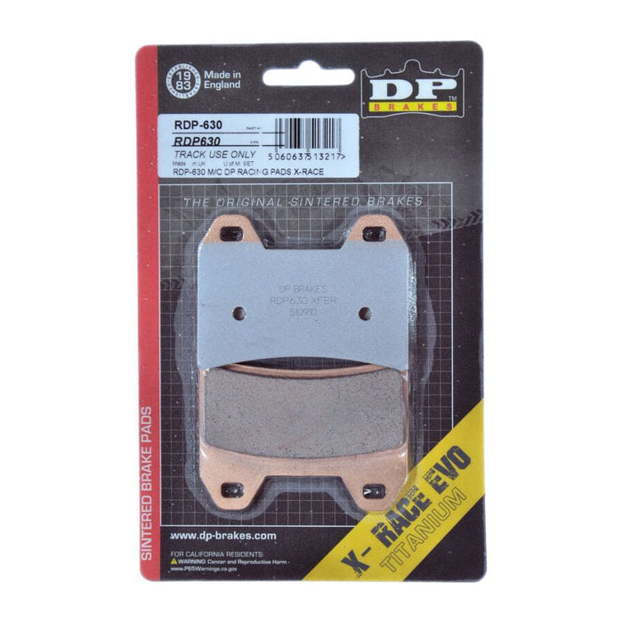 DP BRAKES RDP Racing Brake Pads KTM/MOTO GUZZI/DUCATI/APRILIA (SEE FITMENT BELOW)