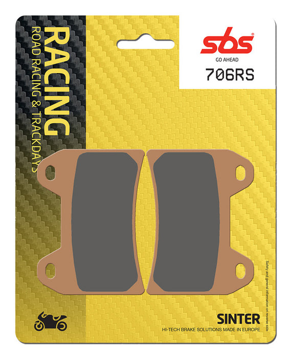 SBS RST 706 Brake Pads MOTO GUZZI/HUSKY/KTM/VICTORY (SEE FITMENT BELOW)