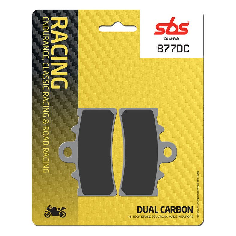 SBS Dual Carbon 877DC Racing Brake Pads