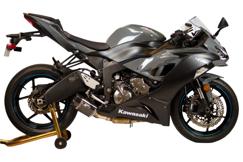 M4 Carbon Fiber Street Slayer Slip-On '09-'25 Kawasaki ZX-6R