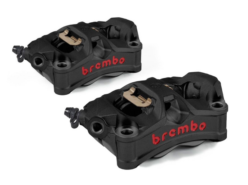 Brembo Caliper Set, P4 30mm, Stylema, Cast Monobloc, 100mm Radial Mount ( Black )
