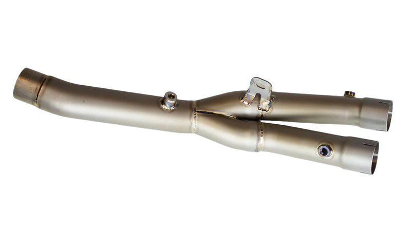 M4 Titanium CAT Eliminator Link Pipe '15-'24 Yamaha R1