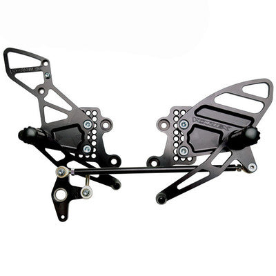 VORTEX Rearset - Black -04'-07'Honda CBR1000RR / 03'-06' CBR600RR