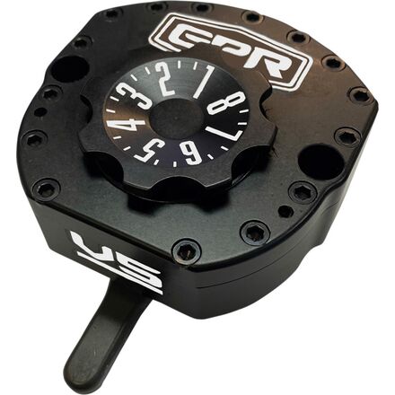 Amortiguador de dirección GPR V5-S - GSXR 1000 '01-'02 y GSXR 750 '01-'05 (negro)