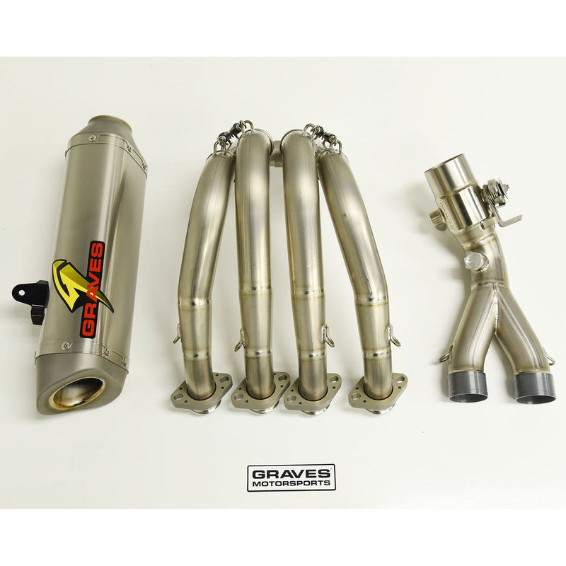 Graves '17> Escape completo Yamaha R6 - Titanio WORKS 8 / Carbono WORKS 7 / Titanio WORKS 7