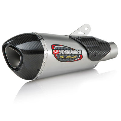 Yoshimura ALPHA-T WORKS SLIP-ON (SS-SS-CF) '13-'17 Triumph Daytona 675 / R