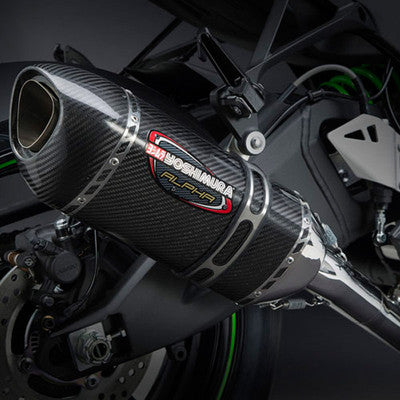 Yoshimura RACE ALPHA-T 3/4 SLIP-ON (SS-CF-CF) '16-'20 Kawasaki ZX10R/RR
