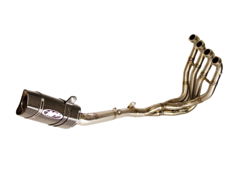 M4 Full Titanium System with Tech1 Carbon Fiber Canister '16-'25 Kawasaki ZX-10R