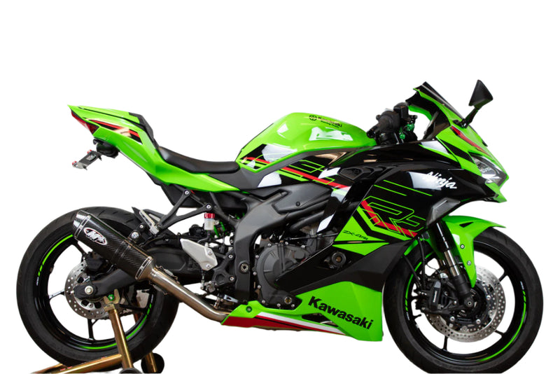 M4 Full System With X96 Carbon Canister '23-'25 Kawasaki ZX-4RR