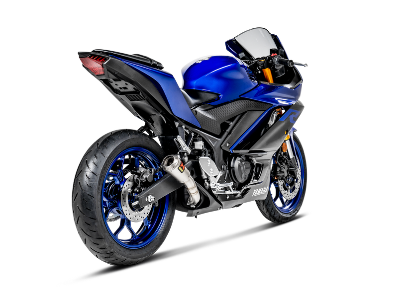 Akrapovic Slip-On Line (SS) for '15 -'21 Yamaha R3