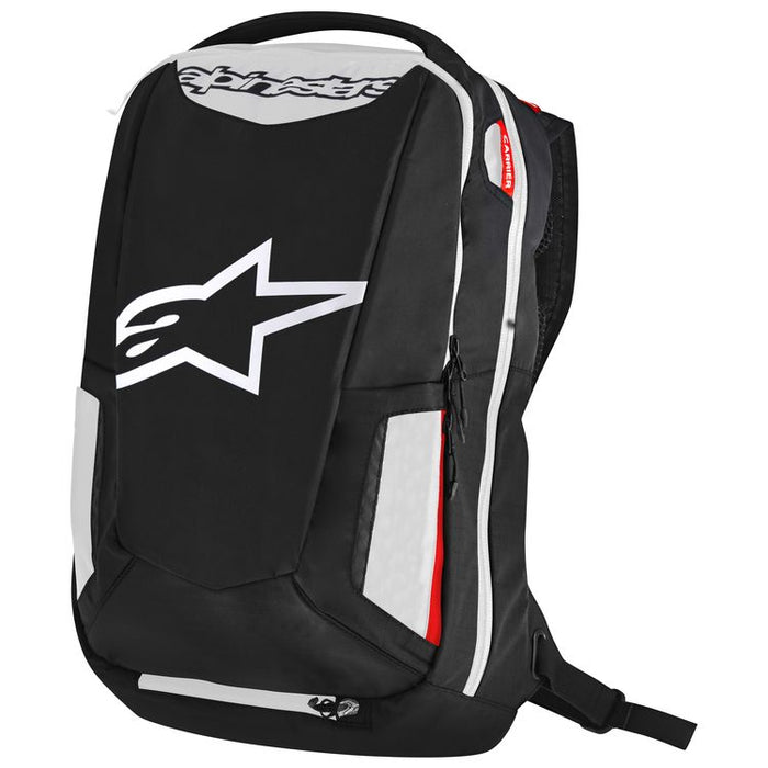 ALPINESTARS City Hunter Backpack - Black/White/Red 6107717-123