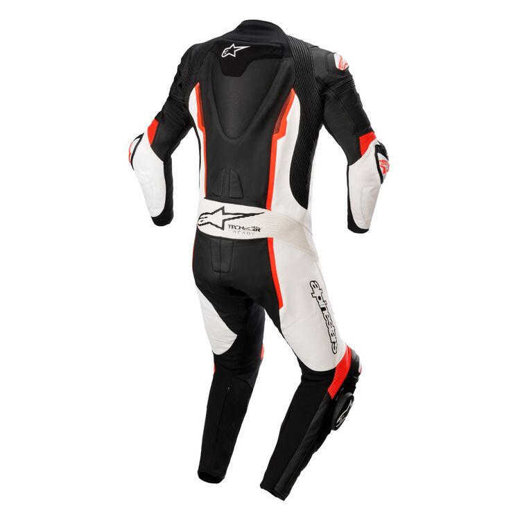 ALPINESTARS Missile v2 - Traje de una pieza - Negro/blanco/rojo fluorescente