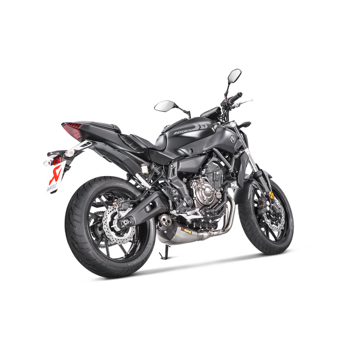 Akrapovic Racing Line (Titanium)'14-'25 Yamaha  MT-07 / FZ-07 (New Muffler Shape)