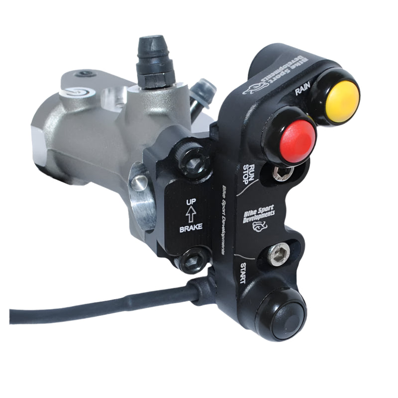 2020+ Honda CBR1000RR-R 'Standard ECU'  - 3 function - brake mount - Stop/Run Start Rain-