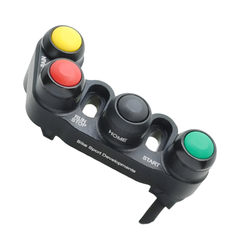 Triumph 765 RS R - 2017 en adelante - 4 funciones - soporte de freno - Stop/Run Start Inicio Lluvia