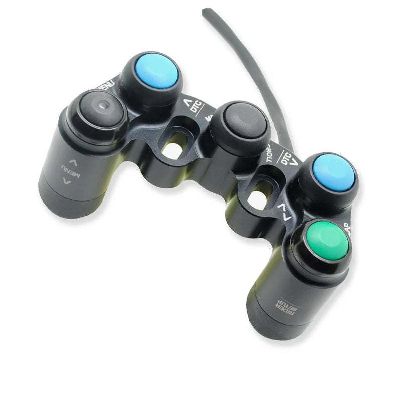 BMW S1000RR K67 '19+ - Interruptor de carrera de 7 funciones - Soporte de manillar/embrague -