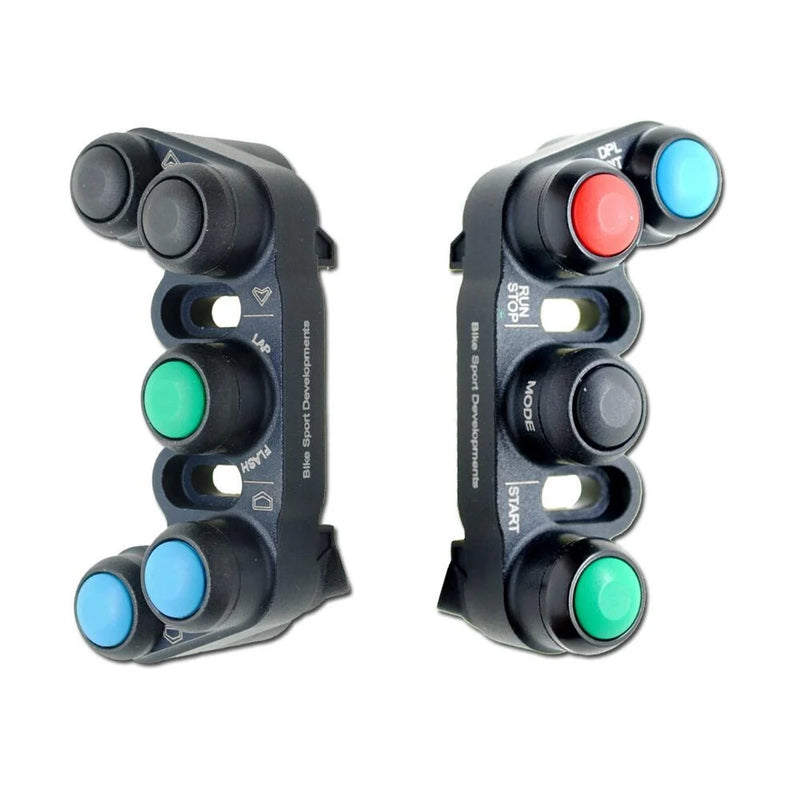 Bike Sport '25 -'26 Ducati V4 V4S 7G / V4R 2026 - left and right handlebar switch kit - Multi function