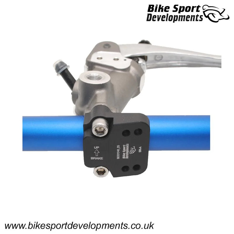 19+ Ducati V4 V4S - Soporte de bomba de freno de 4 funciones: Stop/Run, DPL, Start, interruptor de luz de lluvia