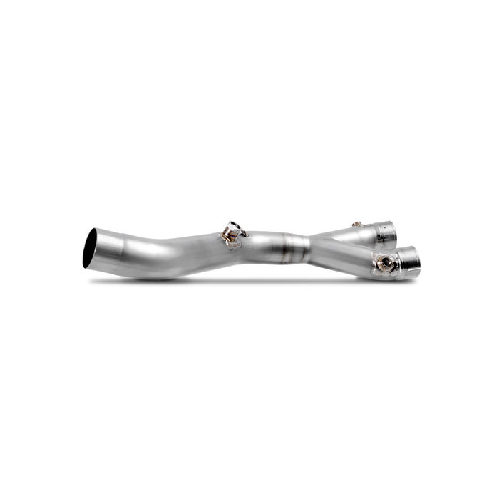 Akrapovic Optional Link Pipe/Collector (Titanium) '15-'24 Yamaha R1 / R1M