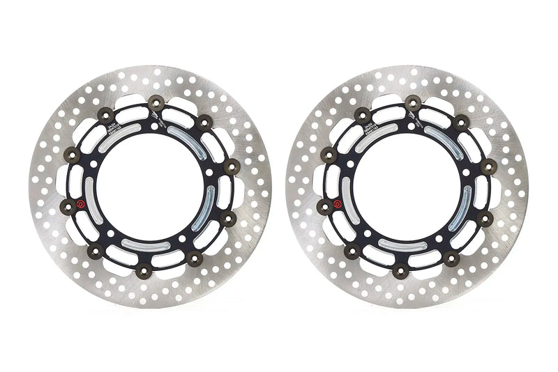 Brembo Xtra Line Groove Brake Rotors '21 -'25 Yamaha YZF-R7
