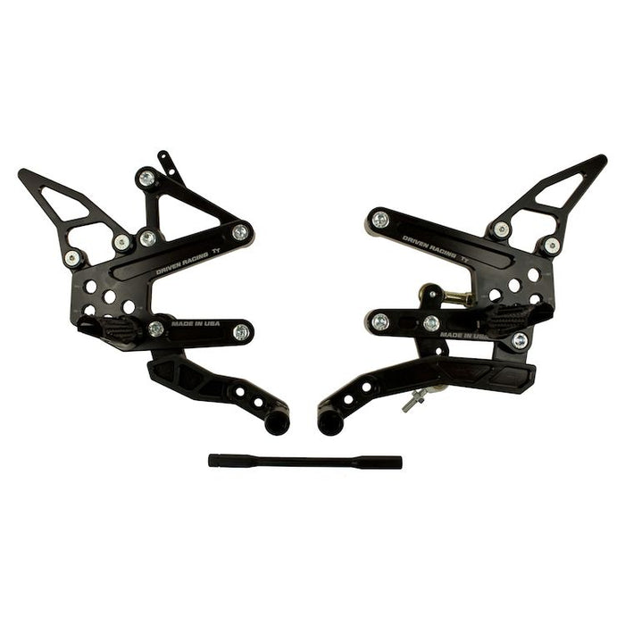 DRIVEN RACING TT Rearset - '11-'15 KAWASAKI ZX-10R