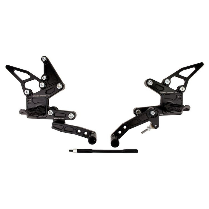 DRIVEN RACING TT Rearset -  '99-'17 Suzuki GSX 1300RR