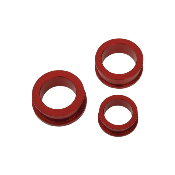 DRIVEN RACING Wheel Spacer - Captive - Red - '17-'22 Suzuki GSX-R 1000 DCWS-27 (3 piece kit)