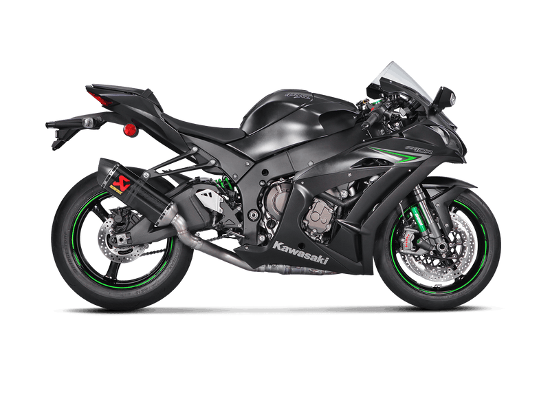 Akrapovic Muffler Bracket With Muffler Clamp (Carbon) For '16-20 Kawasaki Ninja ZX-10R
