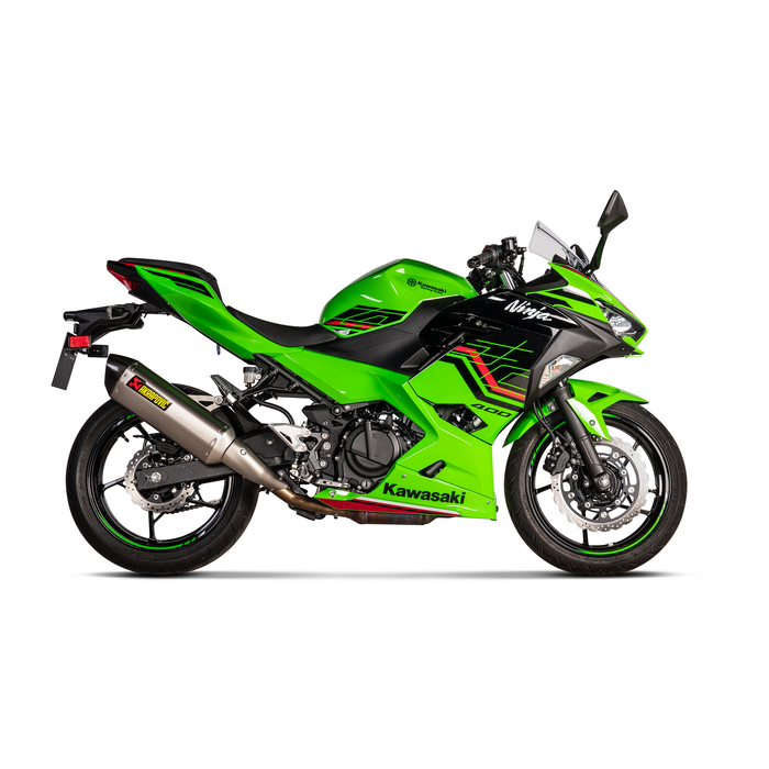 Akrapovic Slip-On Line (Titanium) '18-'23 Kawasaki  Ninja 400