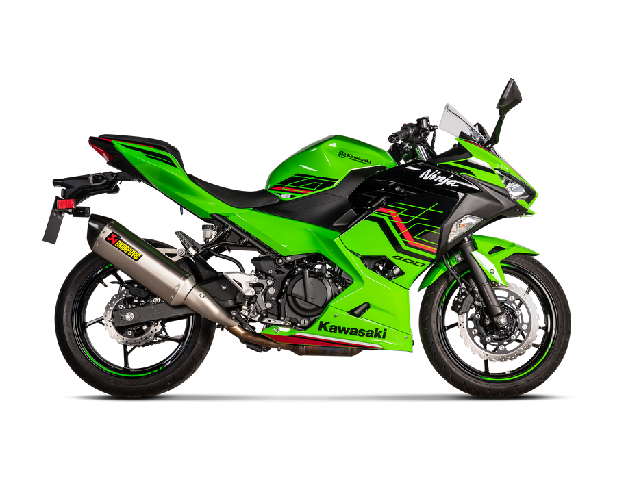 Akrapovic Slip-On Line (Titanium) '18-'23 Kawasaki  Ninja 400